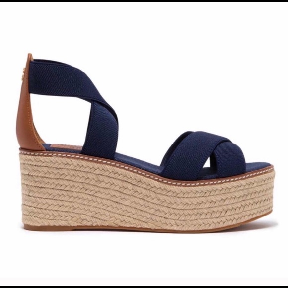 Tory Burch Frieda Espadrille Platform Sandals - Picture 4 of 8